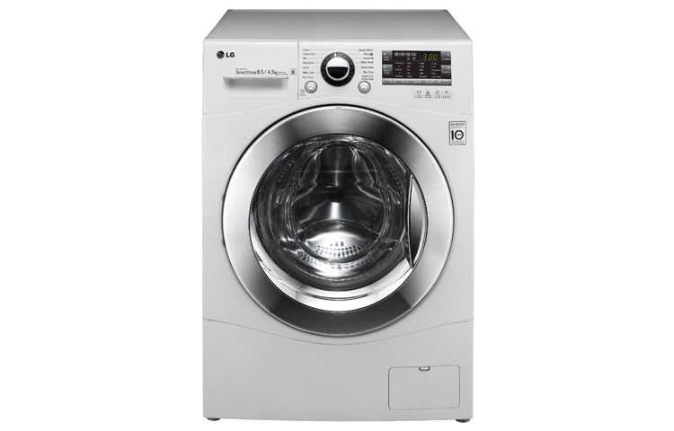 LG 8.5kg / 4.5kg Direct Drive Front Load Washer / Dryer, WD14130RD6