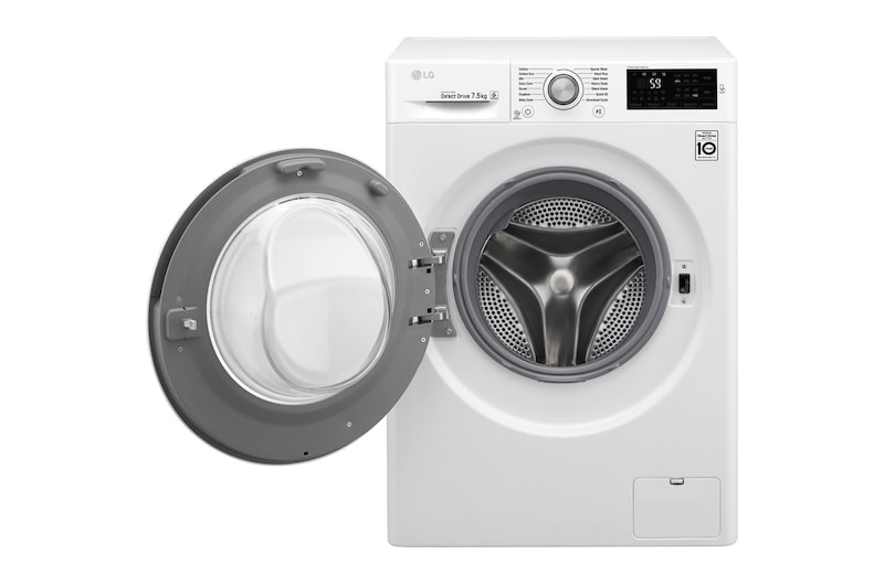 LG 7.5kg Front Loader Washing Machine with 6 Motion Direct Drive, WD1475NCW