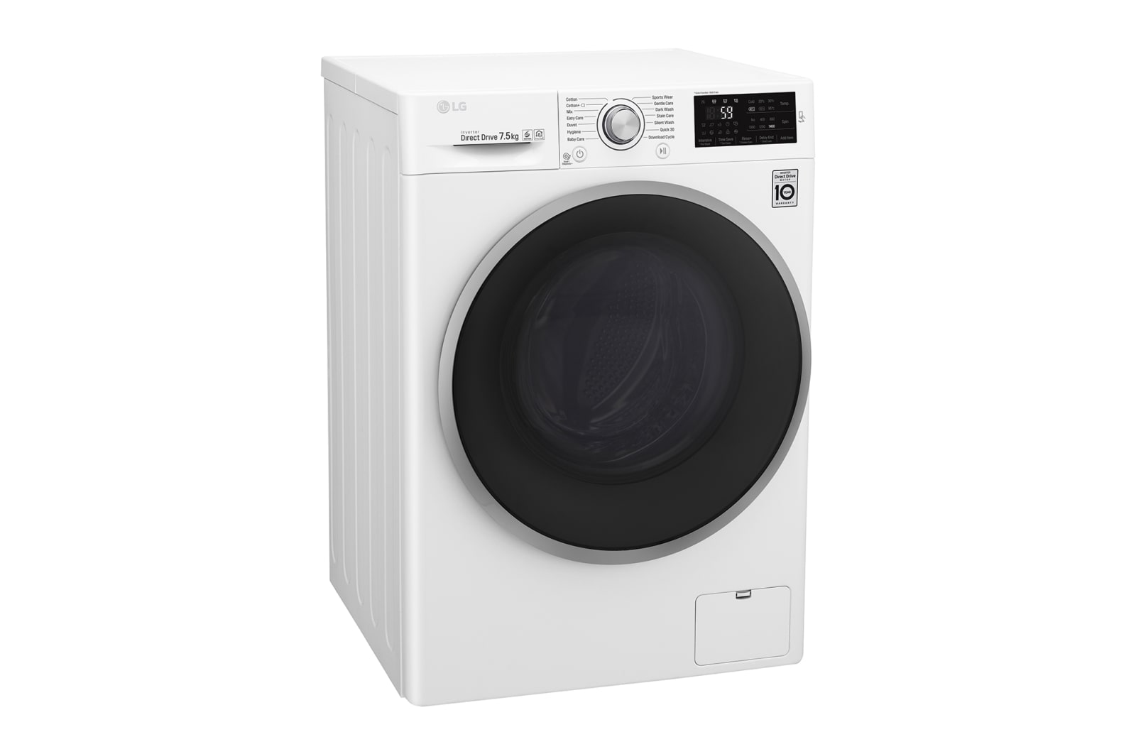 LG 7.5kg Front Loader Washing Machine with 6 Motion Direct Drive, WD1475NCW