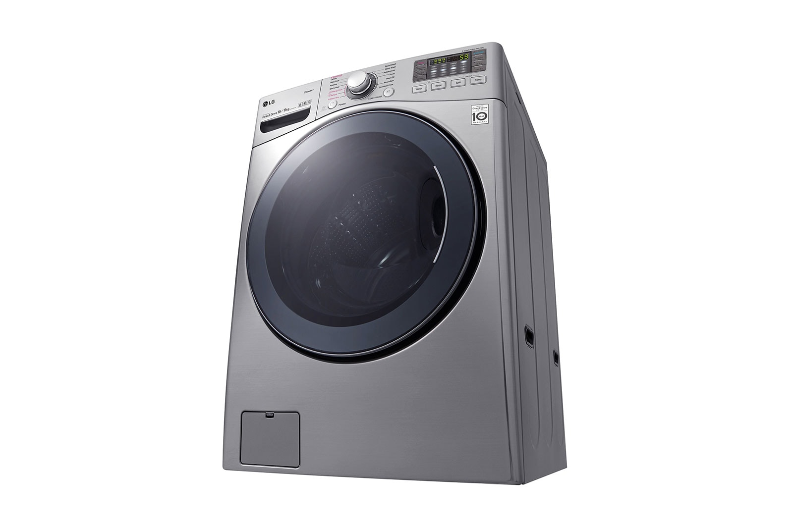 LG 15kg/8kg Front Load Washer Dryer Combo with True Steam®, WDC1215HSVE