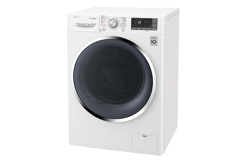 LG 9kg/5kg Front Load Washer Dryer Combo with True Steam®, WDC1409HCW