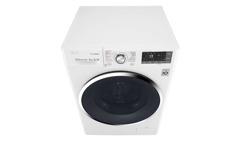 LG 9kg/5kg Front Load Washer Dryer Combo with True Steam®, WDC1409HCW