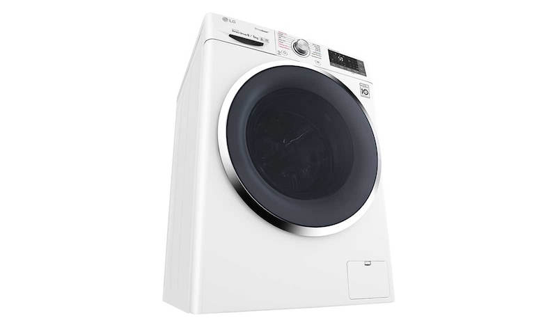 LG 9kg/5kg Front Load Washer Dryer Combo with True Steam®, WDC1409HCW