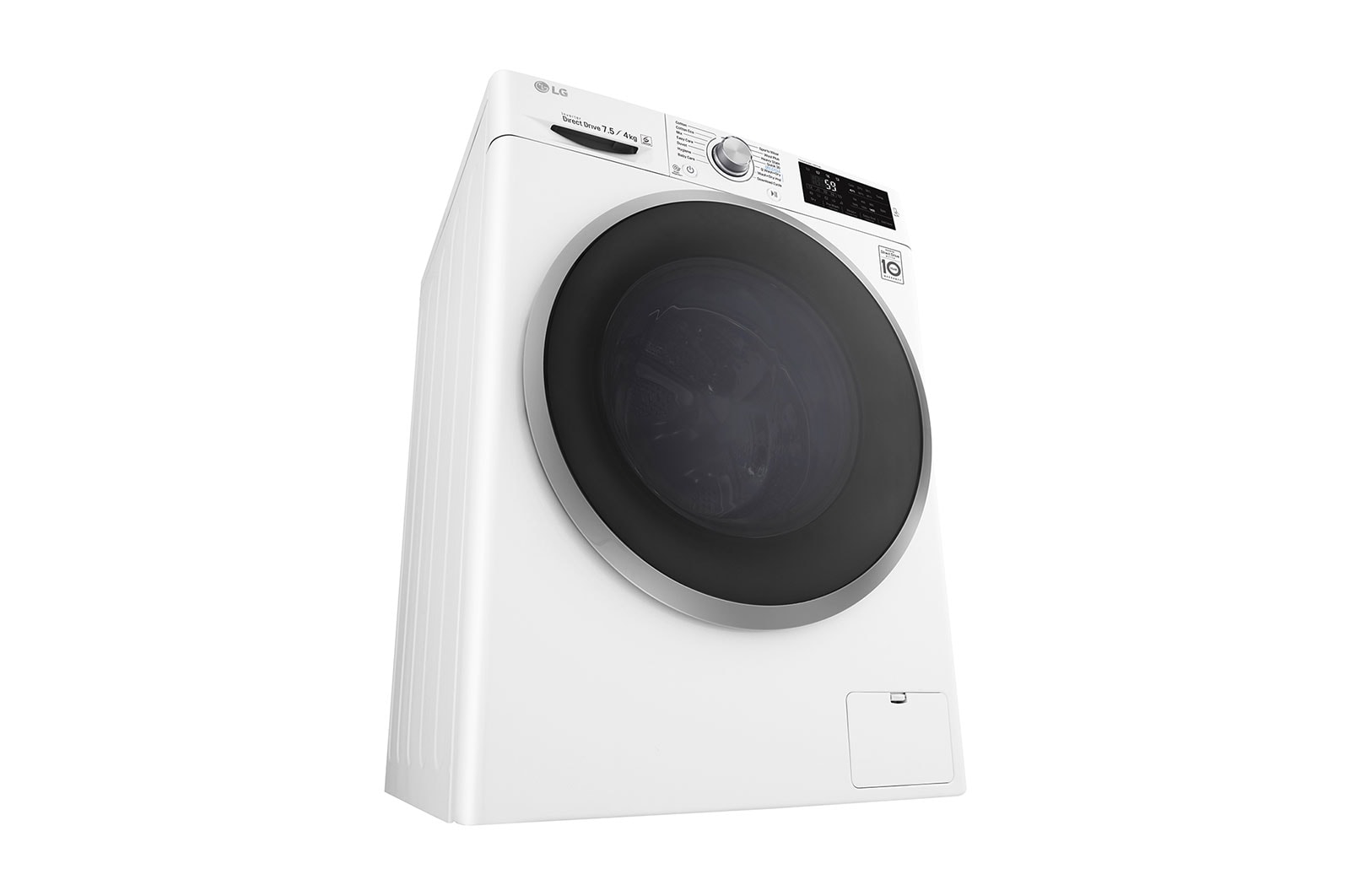 LG 7.5kg/4kg Front Loader Washer Dryer Combo with 6 Motion Direct Drive, WDC1475NCW