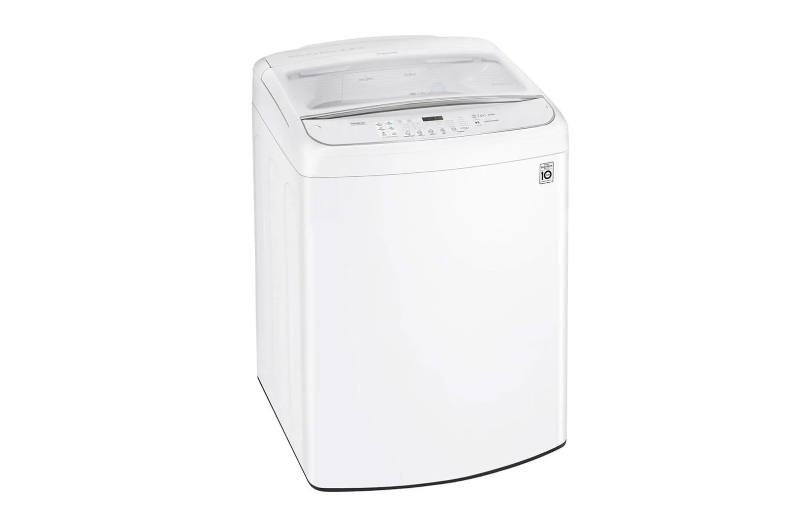 LG 10kg Top Load Washing Machine with TurboClean3D™, WTG1034WF