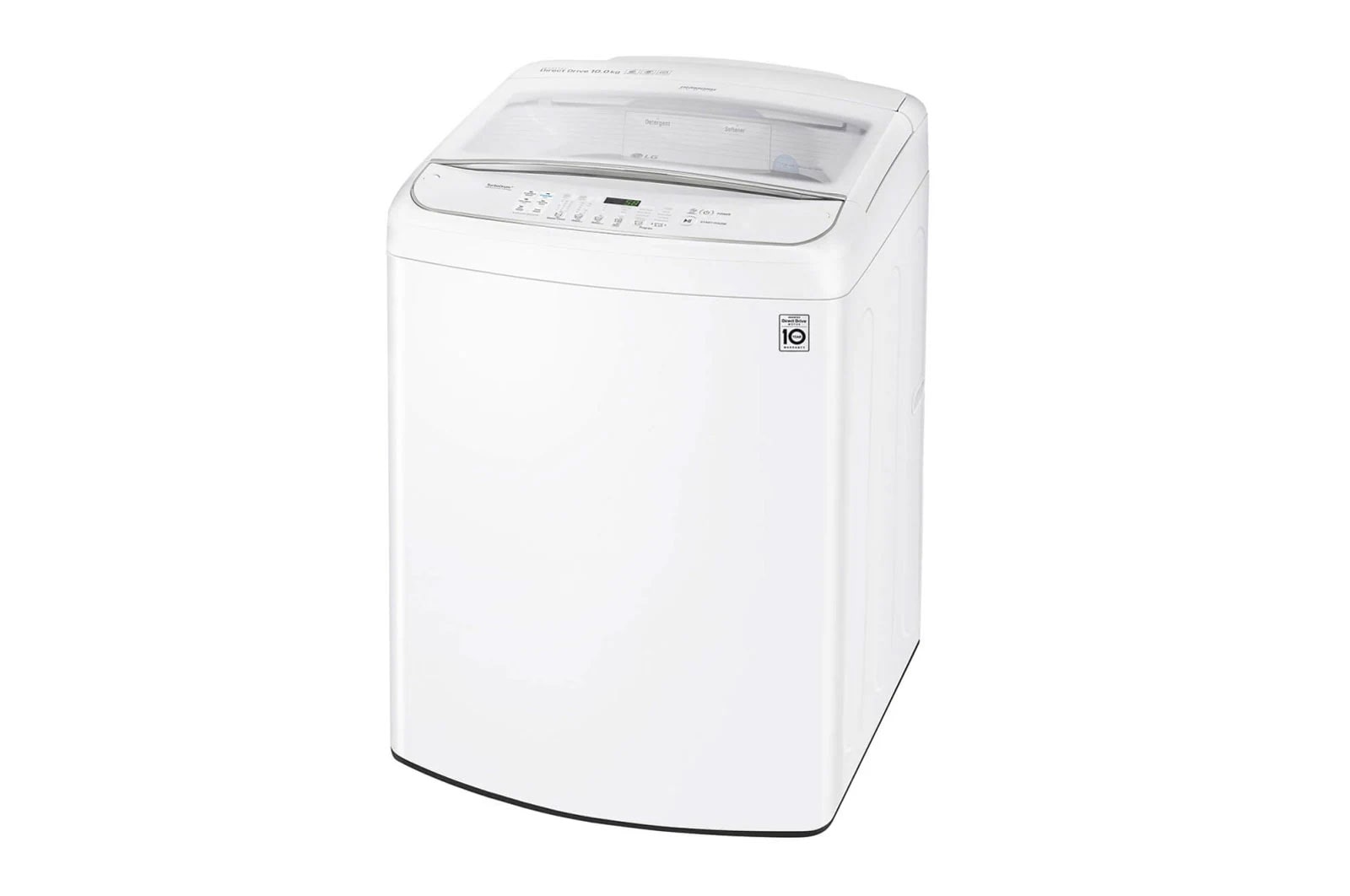 LG 10kg Top Load Washing Machine with TurboClean3D™, WTG1034WF