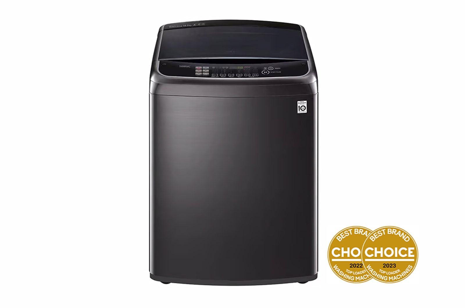 LG 14kg Top Load Washing Machine with TurboClean3D™, WTG1434BHF