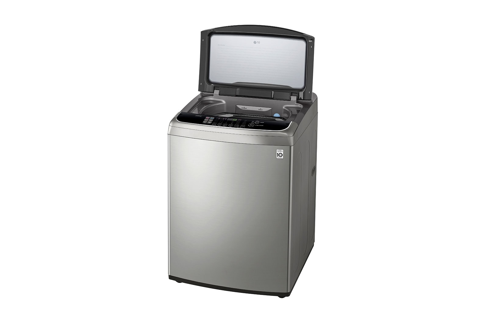 LG 14kg Top Load Washing Machine with TurboClean3D™ - Stone Silver Finish, WTG1434VHF