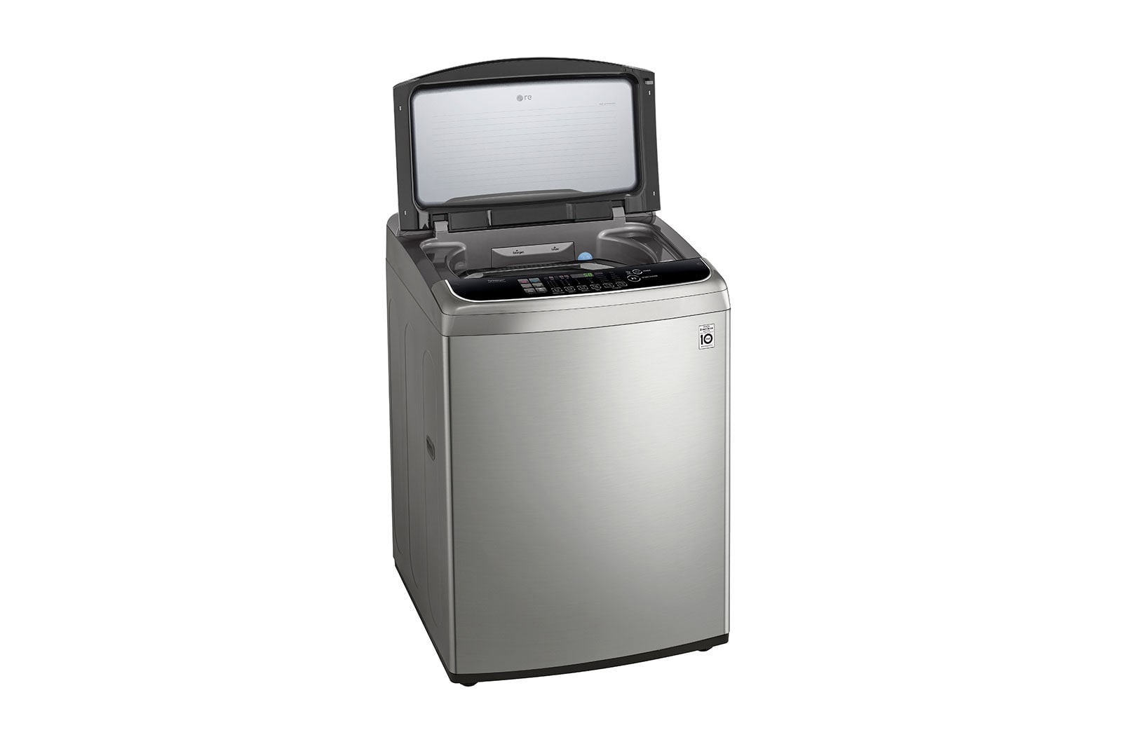 LG 14kg Top Load Washing Machine with TurboClean3D™ - Stone Silver Finish, WTG1434VHF