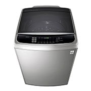 LG 14kg Top Load Washing Machine with TurboClean3D™ - Stone Silver Finish, WTG1434VHF