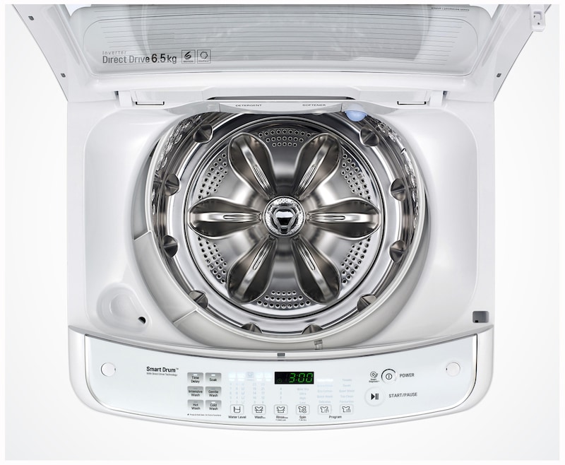 LG 6.5kg Top Load Washing Machine, WTG6532W