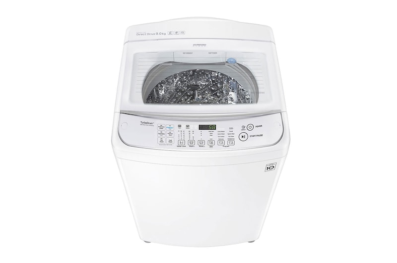LG 9kg Top Load Washing Machine with TurboClean3D™, WTG9034WF