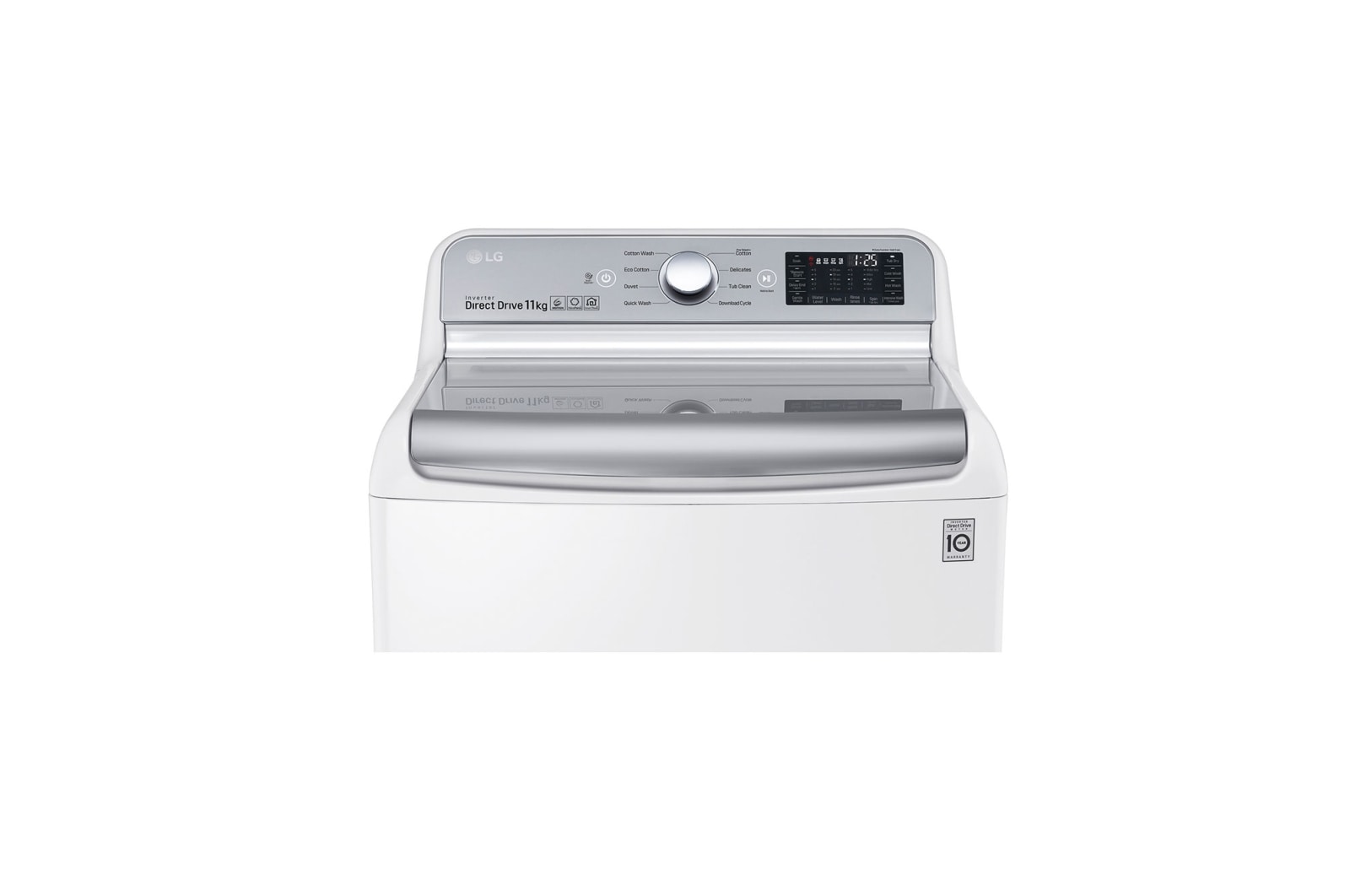 LG 11kg Top Load Washing Machine with 6 Motion Direct Drive, WTR1132WF