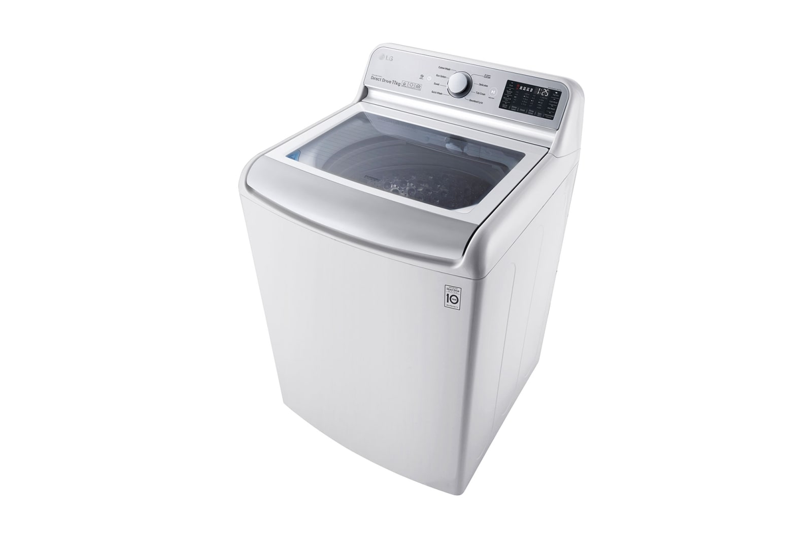 LG 11kg Top Load Washing Machine with 6 Motion Direct Drive, WTR1132WF