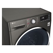 LG 9kg Front Load Washing Machine with Vapour, WTW1409VCB