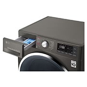 LG 9kg Front Load Washing Machine with Vapour, WTW1409VCB