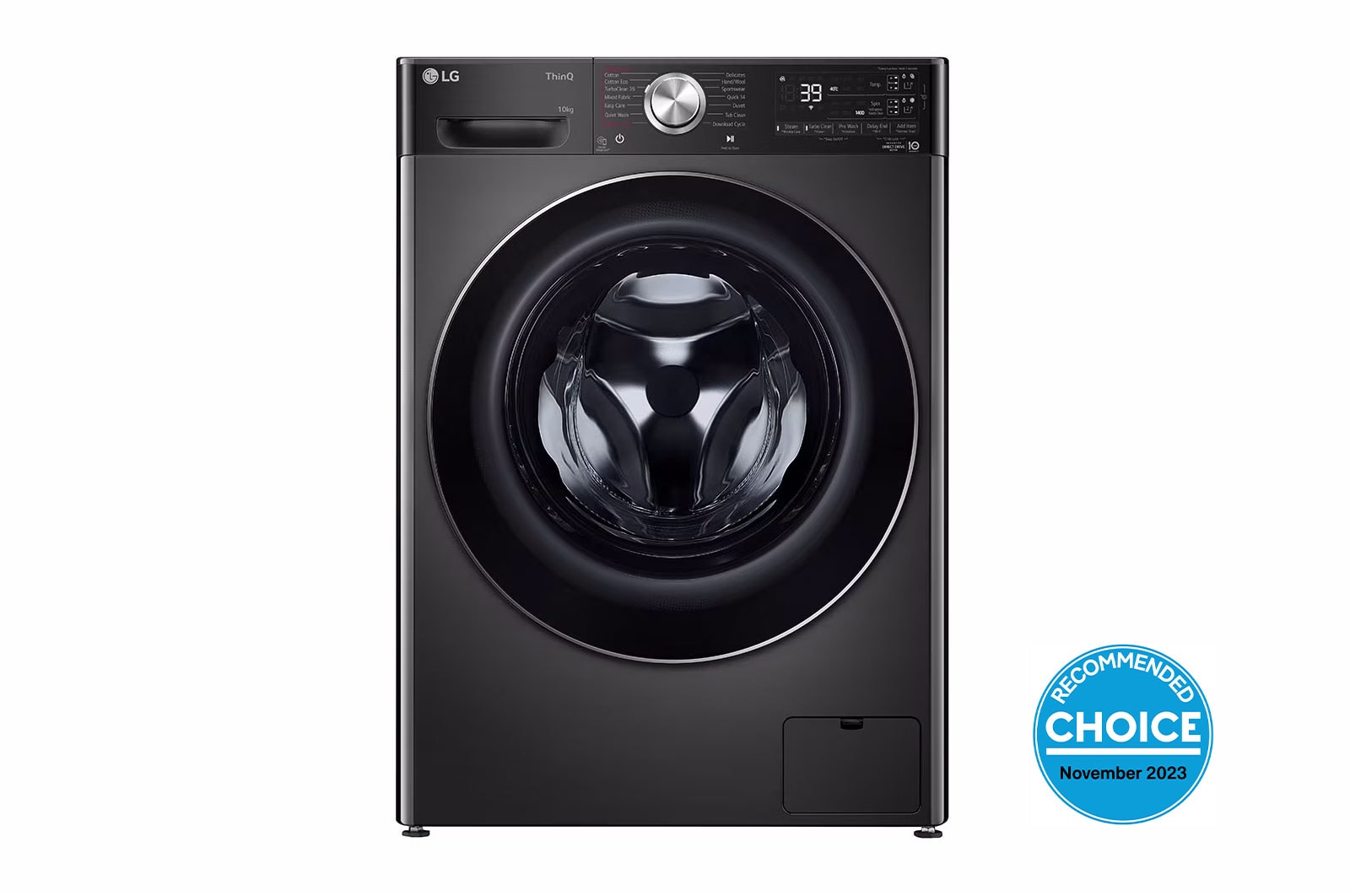 LG 10kg Series 10 Front Load Washing Machine with ezDispense®, WV10-1410B