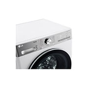 LG Series 10 Washing Machine, Dryer & Stacking Kit Pack, WV10-1410SW