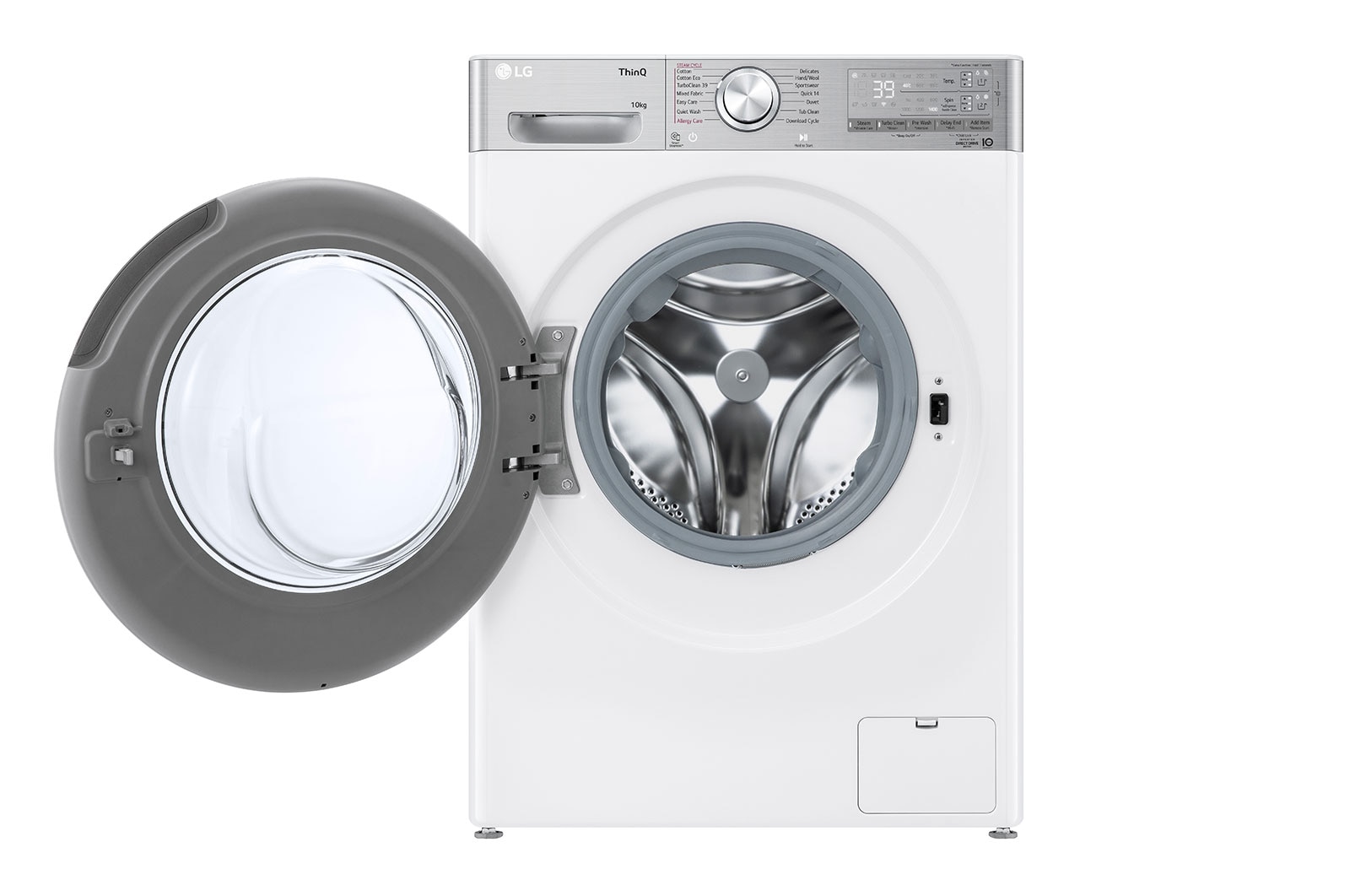 LG Series 10 Washing Machine, Dryer & Stacking Kit Pack, WV10-1410SW