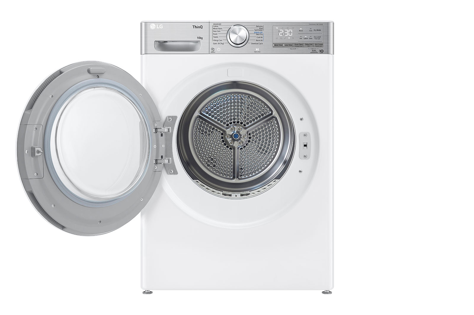 LG Series 10 Washing Machine, Dryer & Stacking Kit Pack, WV10-1410SW