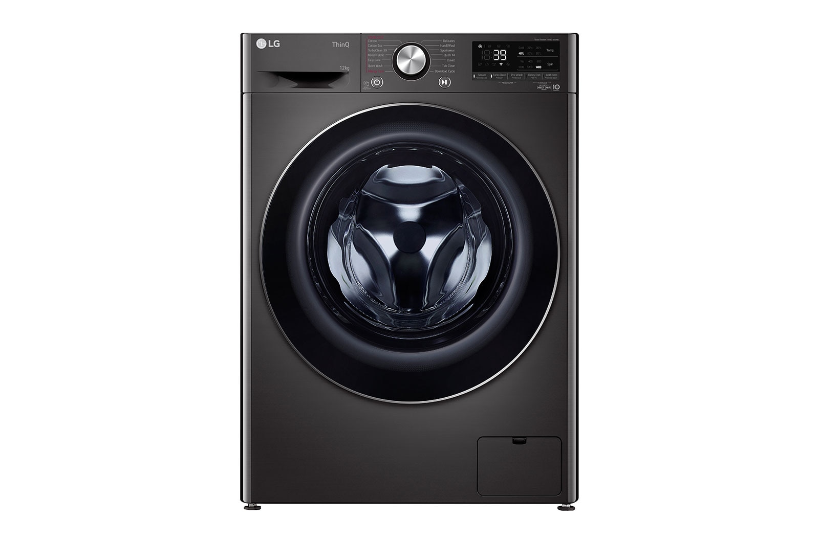 LG 12kg Series 9 Front Load Washing Machine with Turbo Clean 360®, WV9-1412B