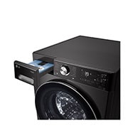 LG 12kg Series 10 Front Load Washing Machine + 10kg Heat Pump Dryer Stacking Kit Bundle, WV10-1412SB