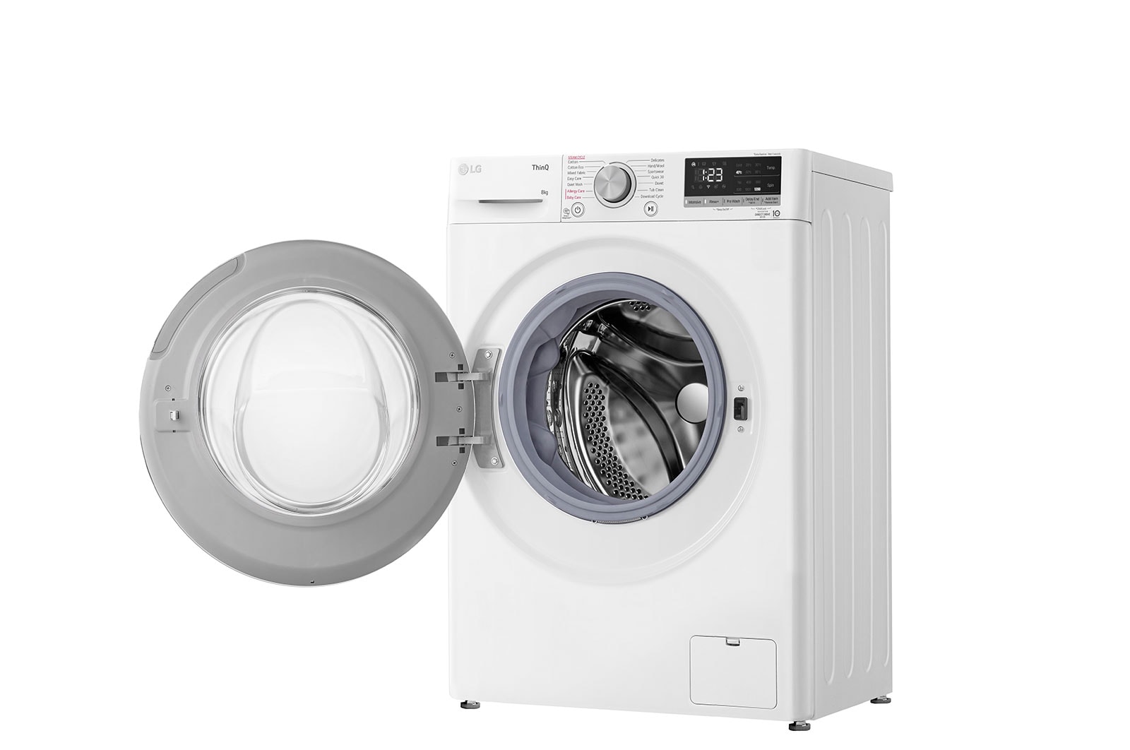 LG 8kg Series 5 Slim Front Load Washing Machine with Steam, WV5-1208W