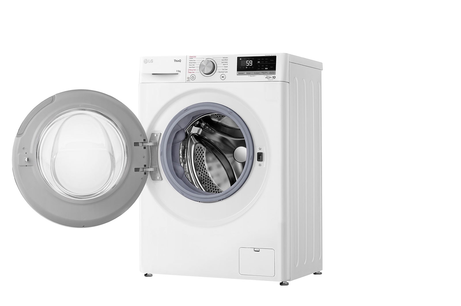 LG 7.5kg Series 5 Front Load Washing Machine with Steam , WV5-1275W