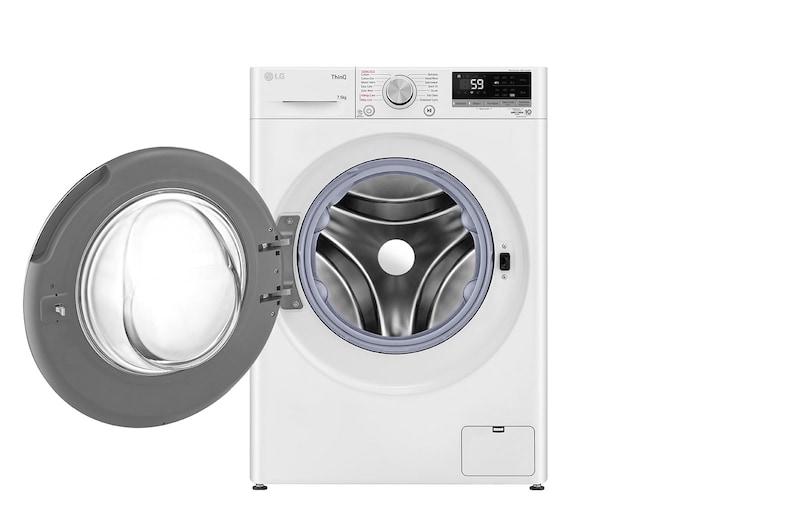LG 7.5kg Series 5 Front Load Washer - Steam, WV5-1275W