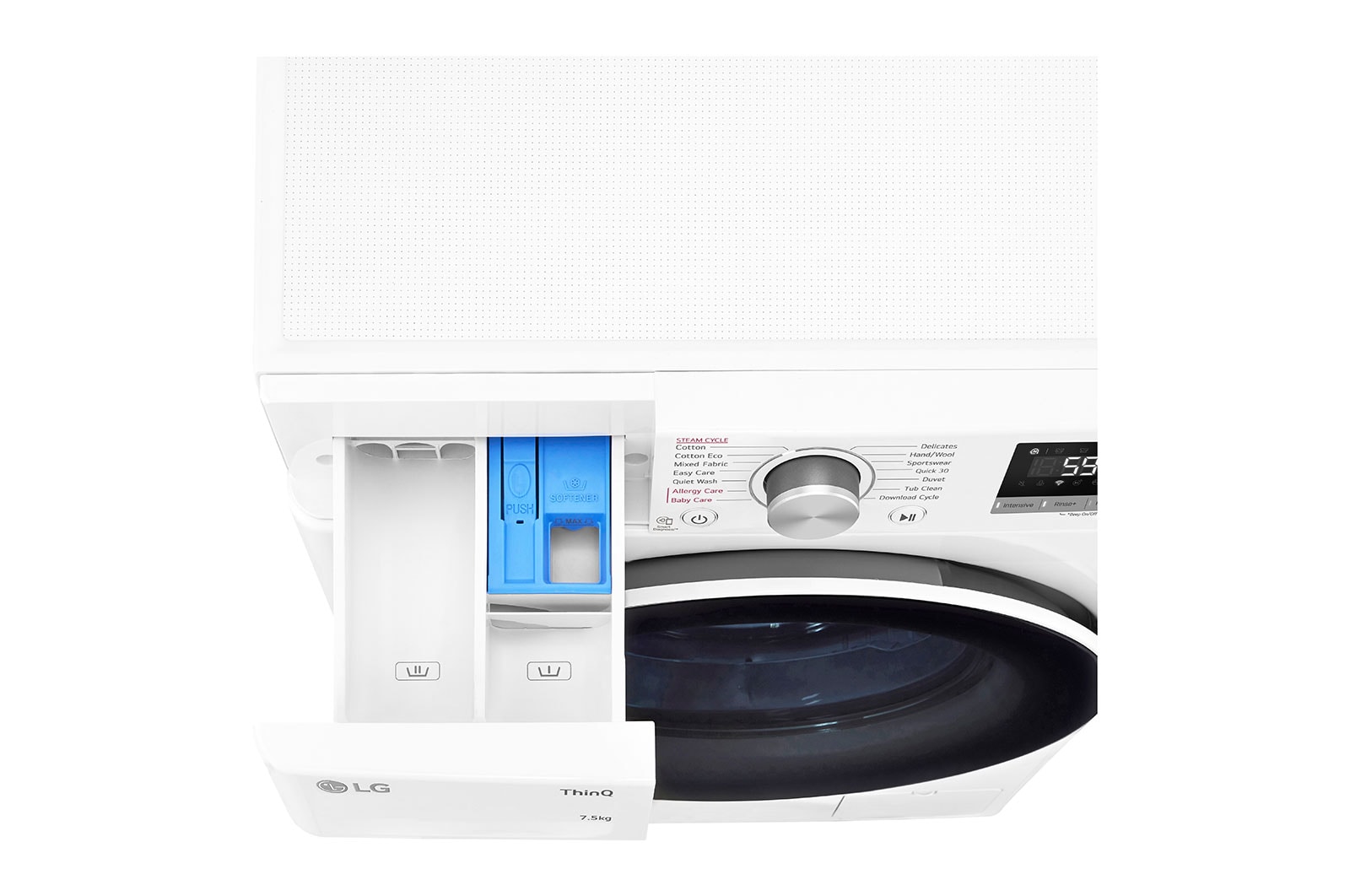 LG 7.5kg Series 5 Front Load Washing Machine with Steam , WV5-1275W