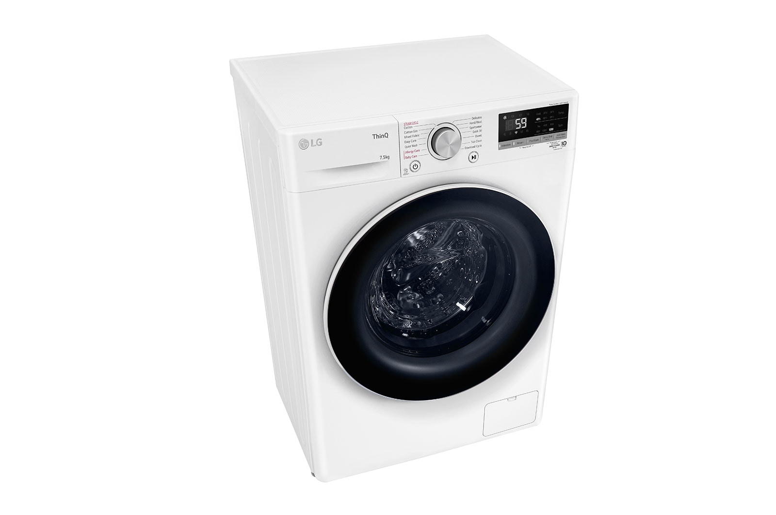 LG 7.5kg Series 5 Front Load Washing Machine with Steam , WV5-1275W