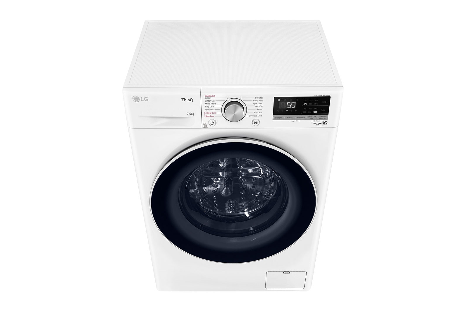 LG 7.5kg Series 5 Front Load Washing Machine with Steam , WV5-1275W