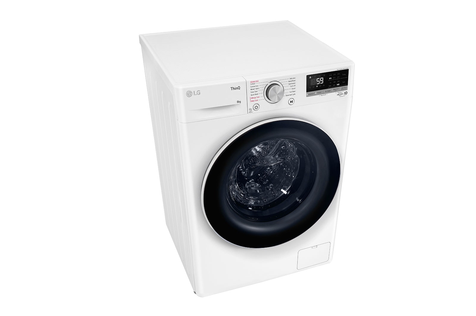 LG 8kg Series 5 Front Load Washing Machine with Steam, WV5-1408W