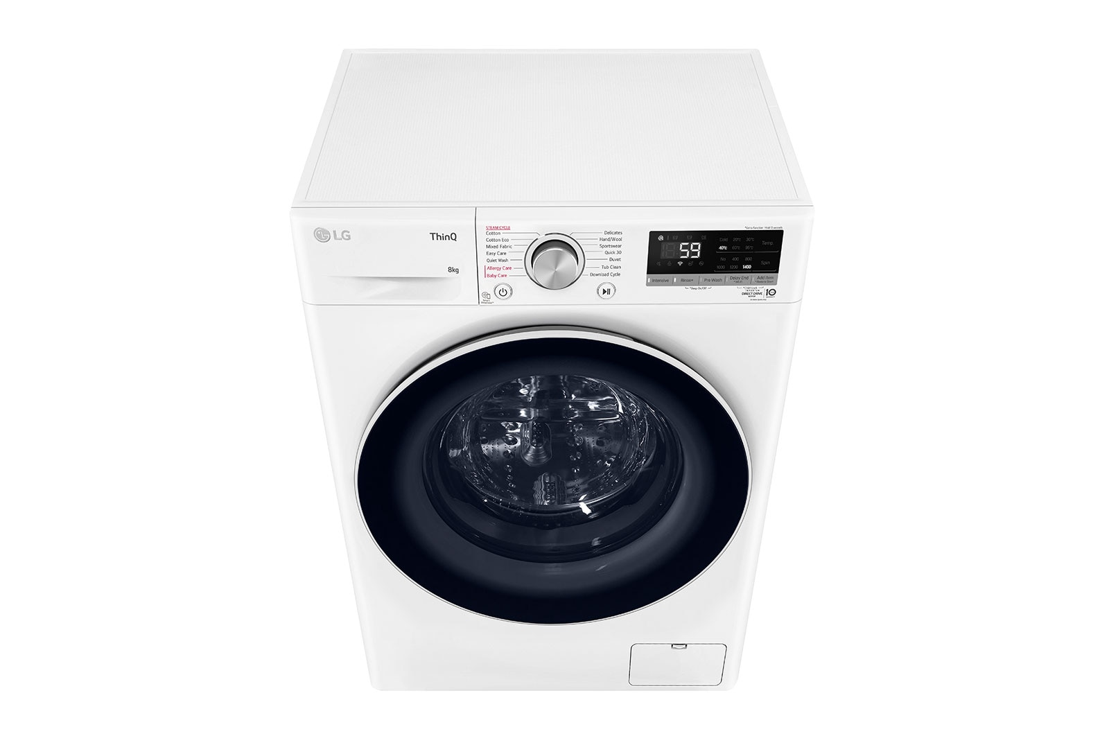 LG 8kg Series 5 Front Load Washing Machine with Steam, WV5-1408W