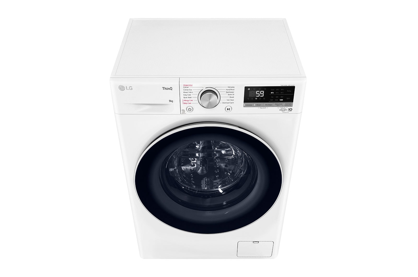 LG 9kg Series 5 Front Load Washing Machine with Steam, WV5-1409W