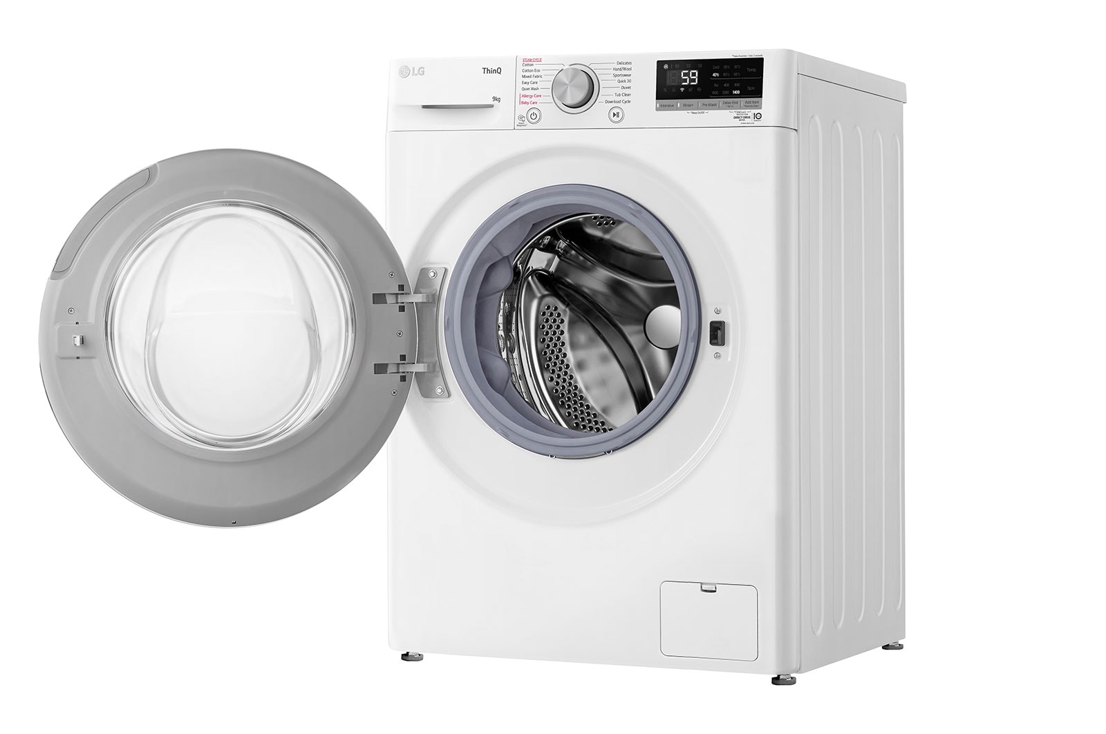 LG 9kg Series 5 Front Load Washing Machine with Steam, WV5-1409W