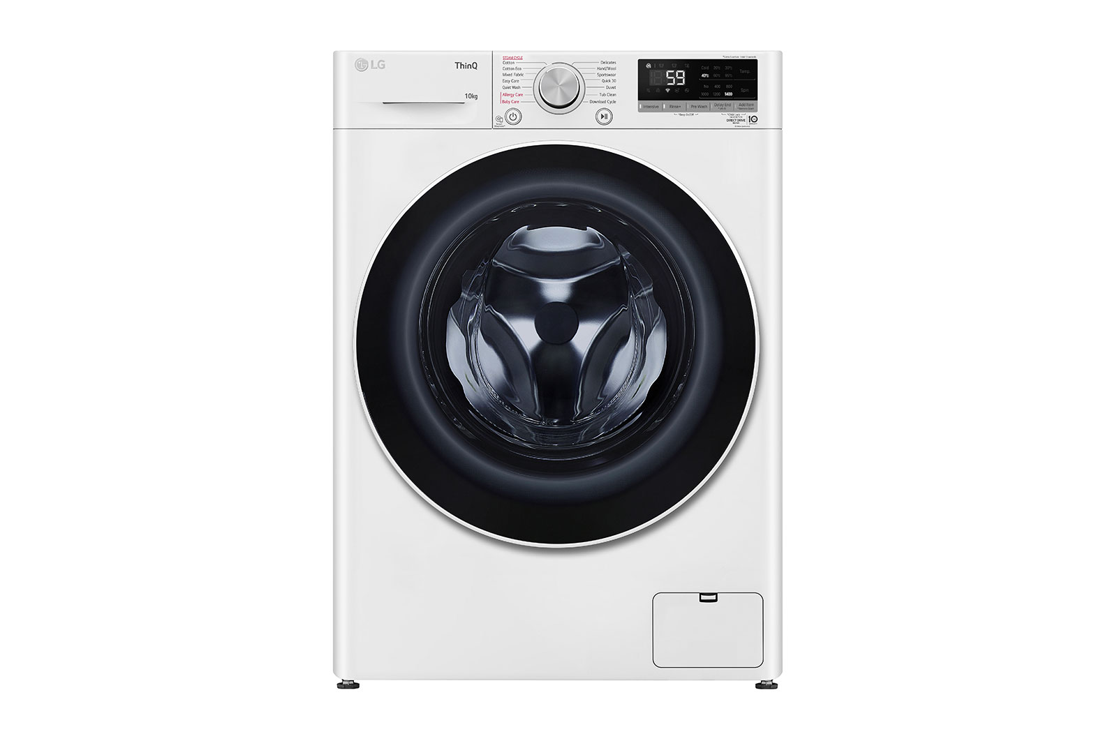 LG 10kg Series 5 Front Load Washing Machine with Steam, WV5-1410W