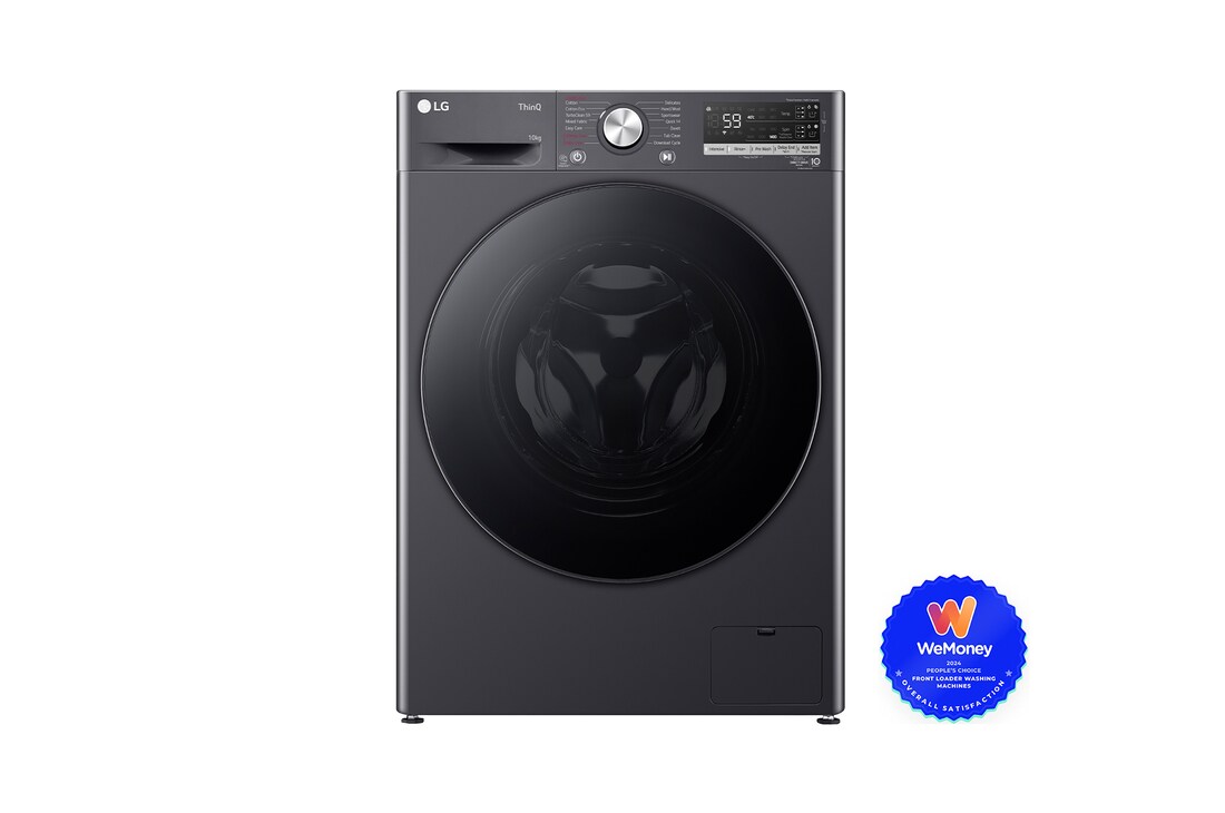 LG 10kg Series 6 Front Load Washing Machine with ezDispense® - Grey, WV6-1410G