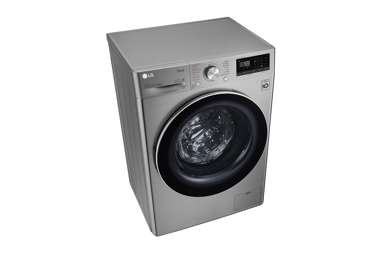 LG 8kg Front Load Washing Machine with Steam+, WV7-1208V