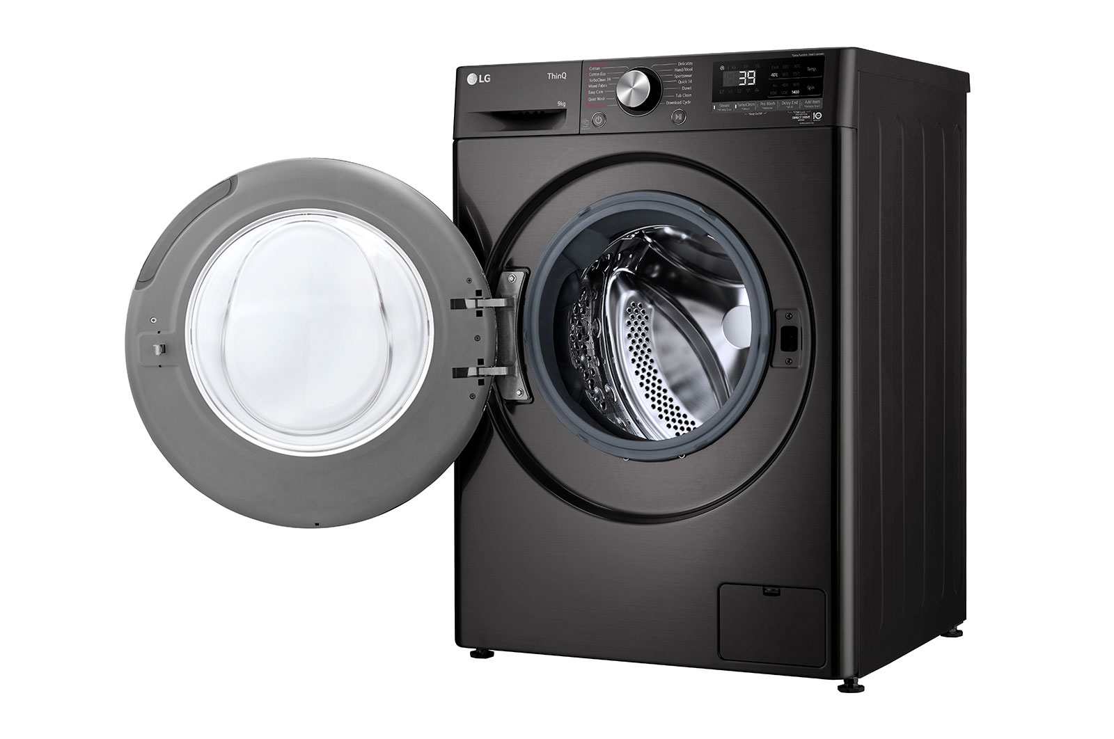 LG 9kg Series 9 Front Load Washing Machine with Steam+, WV9-1409B