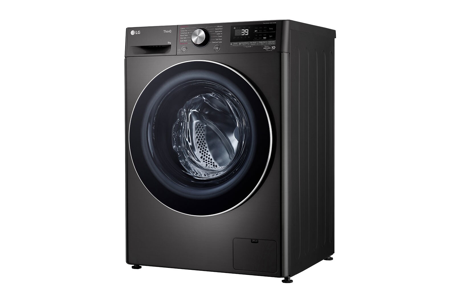 LG 9kg Series 9 Front Load Washing Machine with Steam+, WV9-1409B