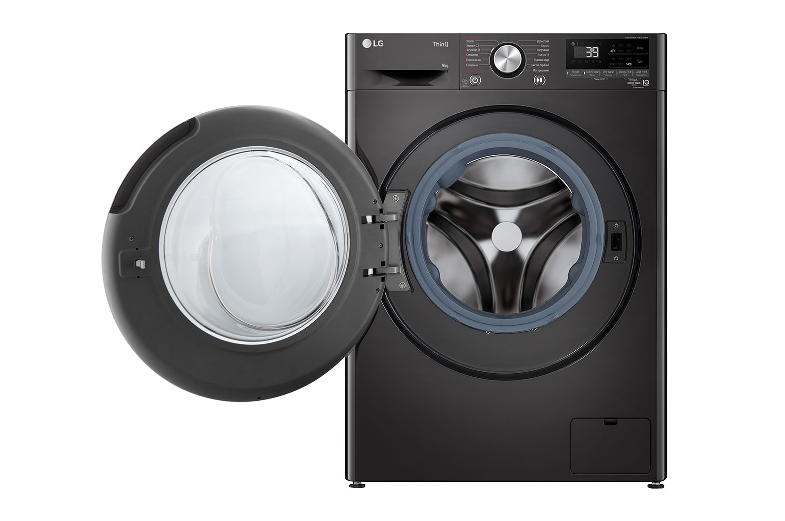 LG 9kg Series 9 Front Load Washing Machine with Steam+, WV9-1409B