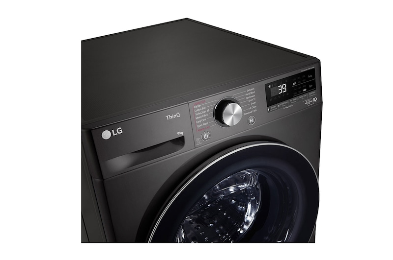 LG 9kg Series 9 Front Load Washer - Steam+, WV9-1409B