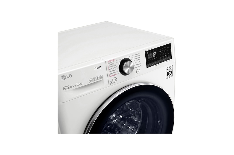 LG 10kg Series 9 Front Load Washer - Steam+, WV9-1410W