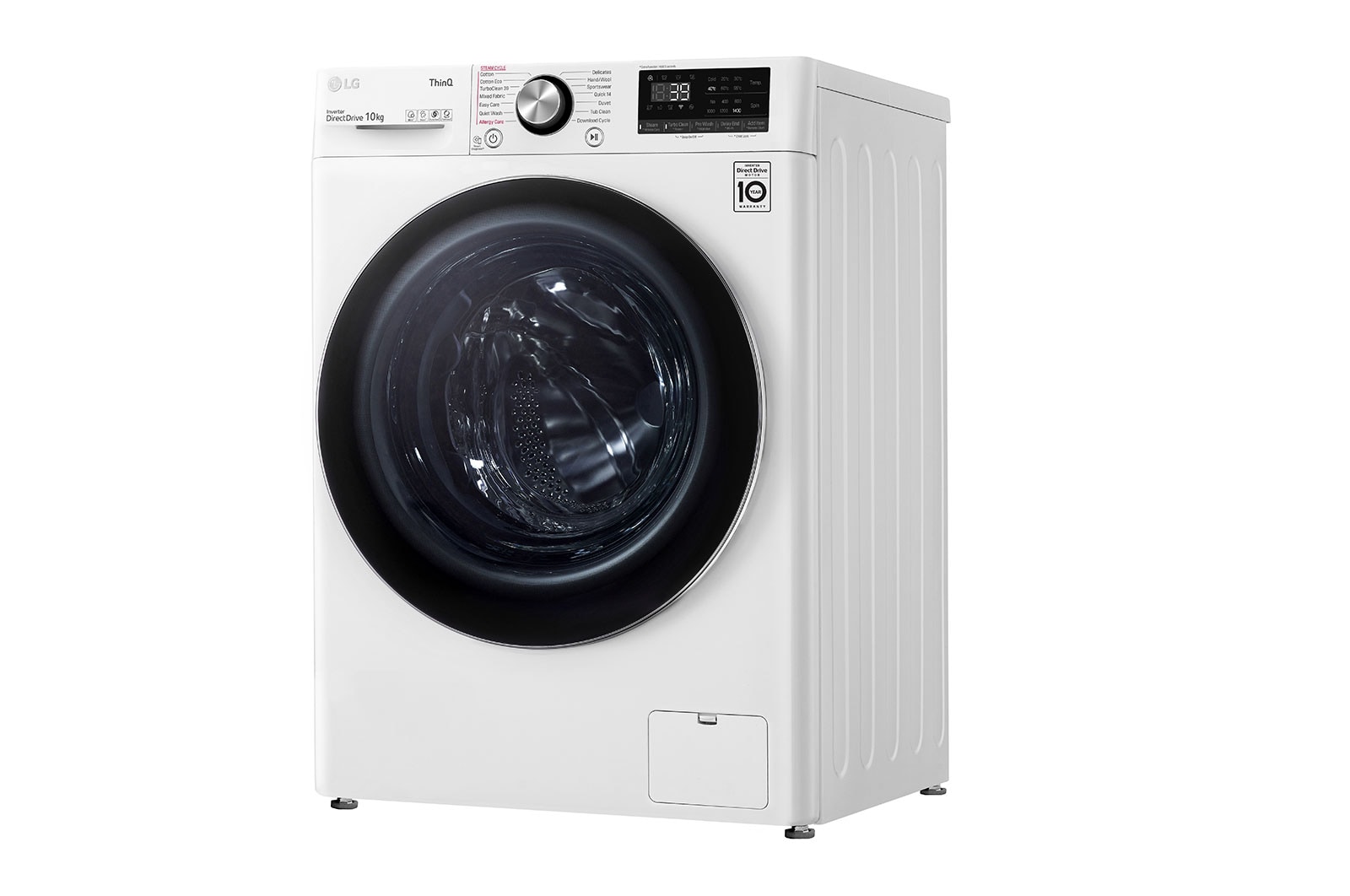 LG 10kg Series 9 Front Load Washer - Steam+, WV9-1410W