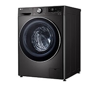 LG 12kg Series 9 Front Load Washing Machine + 9kg Heat Pump Dryer Stacking Kit Bundle, WV9-1412SB