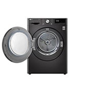 LG 12kg Series 9 Front Load Washing Machine + 9kg Heat Pump Dryer Stacking Kit Bundle, WV9-1412SB