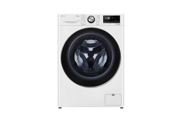 LG 12kg Series 9 Front Load Washer - Steam+, WV9-1412W