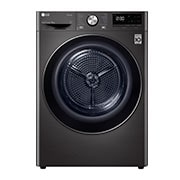 LG 9kg Series 9 Front Load Washing Machine + 9kg Heat Pump Dryer Stacking Kit Bundle, WV9-1609SB