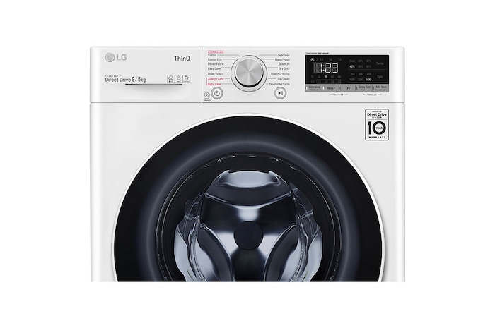 LG 9kg/5kg Series 5 Washer Dryer Combo - Steam, WVC5-1409W